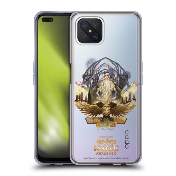 Harry Potter: Magic Awakened Characters Dumbledore Soft Gel Case for OPPO Reno4 Z 5G