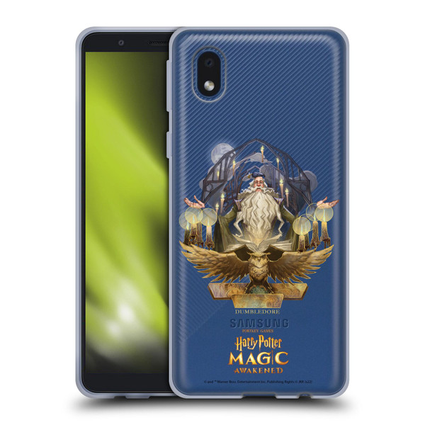 Harry Potter: Magic Awakened Characters Dumbledore Soft Gel Case for Samsung Galaxy A01 Core (2020)