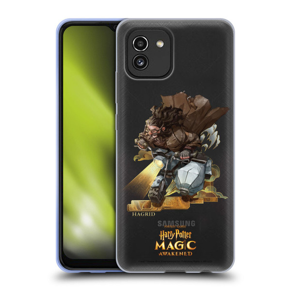 Harry Potter: Magic Awakened Characters Hagrid Soft Gel Case for Samsung Galaxy A03 (2021)
