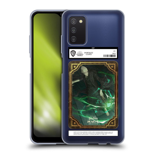 Harry Potter: Magic Awakened Characters Voldemort Card Soft Gel Case for Samsung Galaxy A03s (2021)