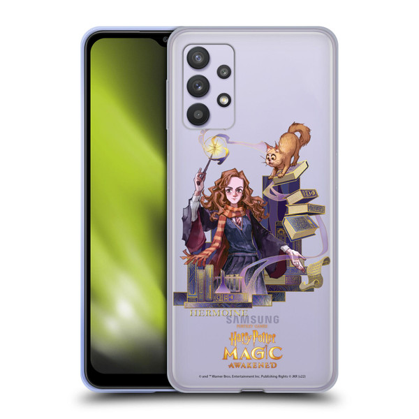 Harry Potter: Magic Awakened Characters Hermione Soft Gel Case for Samsung Galaxy A32 5G / M32 5G (2021)