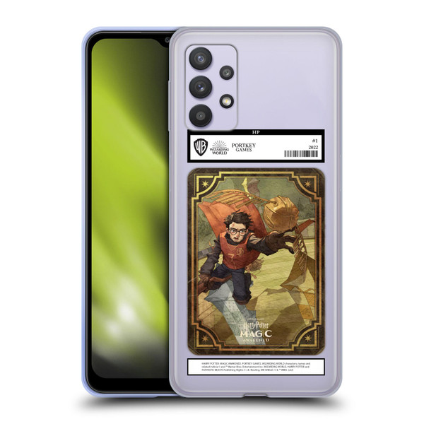 Harry Potter: Magic Awakened Characters Harry Potter Card Soft Gel Case for Samsung Galaxy A32 5G / M32 5G (2021)