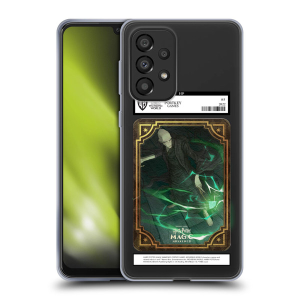 Harry Potter: Magic Awakened Characters Voldemort Card Soft Gel Case for Samsung Galaxy A33 5G (2022)