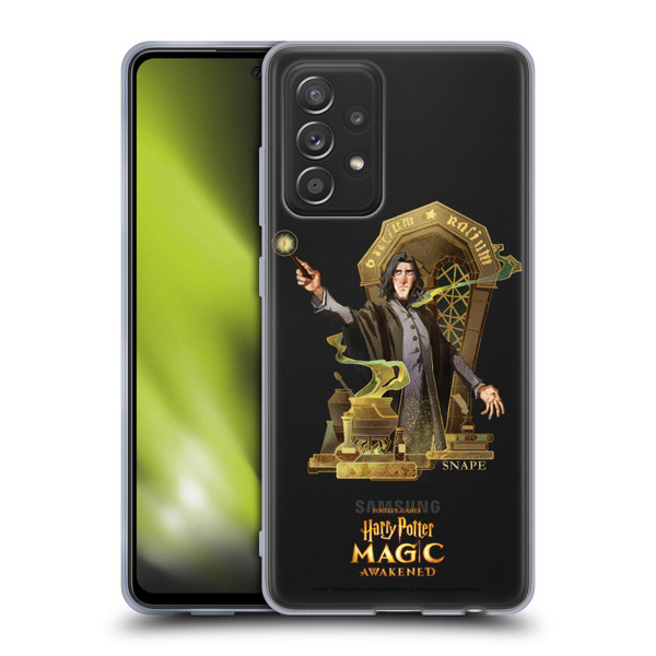Harry Potter: Magic Awakened Characters Snape Soft Gel Case for Samsung Galaxy A52 / A52s / 5G (2021)