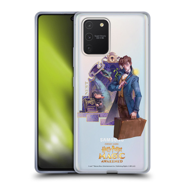 Harry Potter: Magic Awakened Characters Newt Soft Gel Case for Samsung Galaxy S10 Lite