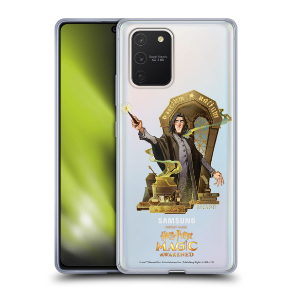 Harry Potter: Magic Awakened Characters Snape Soft Gel Case for Samsung Galaxy S10 Lite