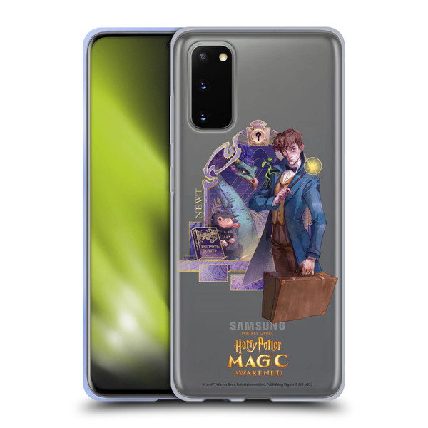Harry Potter: Magic Awakened Characters Newt Soft Gel Case for Samsung Galaxy S20 / S20 5G