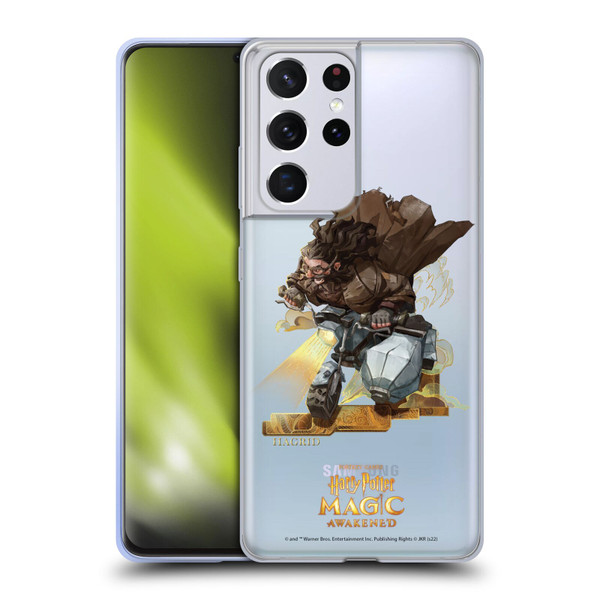 Harry Potter: Magic Awakened Characters Hagrid Soft Gel Case for Samsung Galaxy S21 Ultra 5G