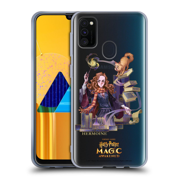 Harry Potter: Magic Awakened Characters Hermione Soft Gel Case for Samsung Galaxy M30s (2019)/M21 (2020)