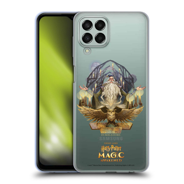 Harry Potter: Magic Awakened Characters Dumbledore Soft Gel Case for Samsung Galaxy M33 (2022)