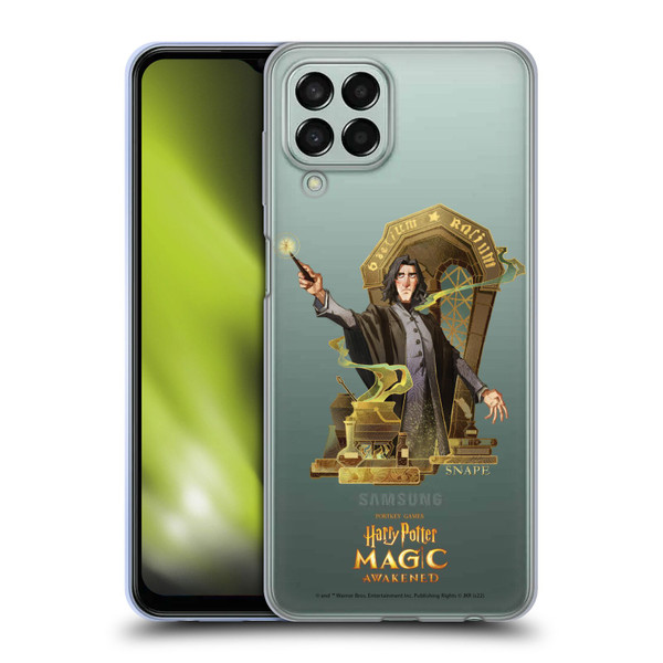 Harry Potter: Magic Awakened Characters Snape Soft Gel Case for Samsung Galaxy M33 (2022)