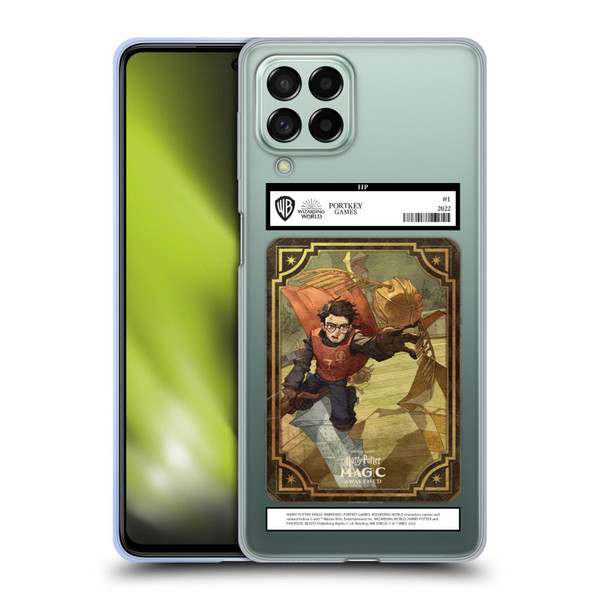 Harry Potter: Magic Awakened Characters Harry Potter Card Soft Gel Case for Samsung Galaxy M53 (2022)