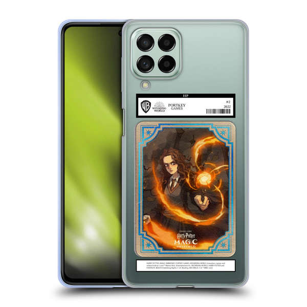 Harry Potter: Magic Awakened Characters Hermione Card Soft Gel Case for Samsung Galaxy M53 (2022)