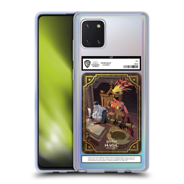 Harry Potter: Magic Awakened Characters Dumbledore Card Soft Gel Case for Samsung Galaxy Note10 Lite