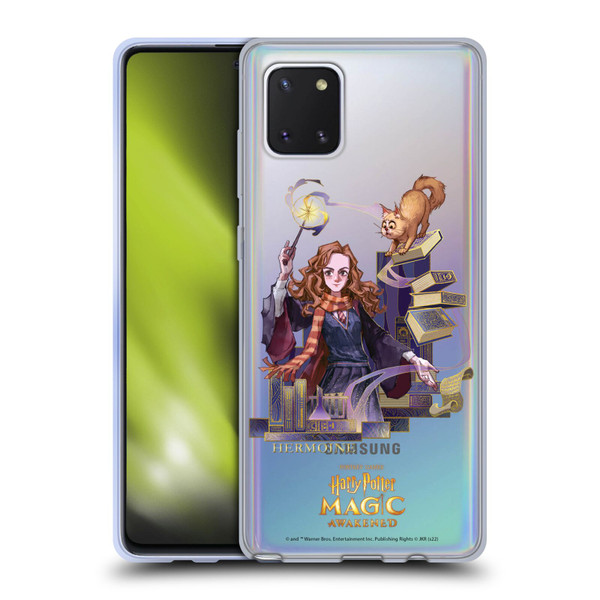 Harry Potter: Magic Awakened Characters Hermione Soft Gel Case for Samsung Galaxy Note10 Lite