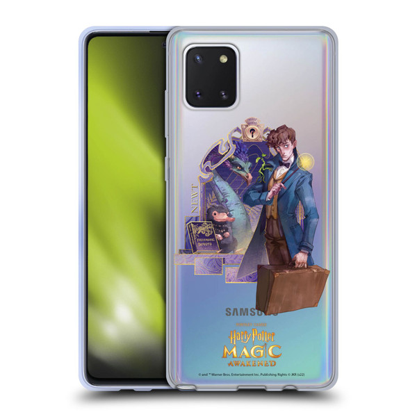 Harry Potter: Magic Awakened Characters Newt Soft Gel Case for Samsung Galaxy Note10 Lite