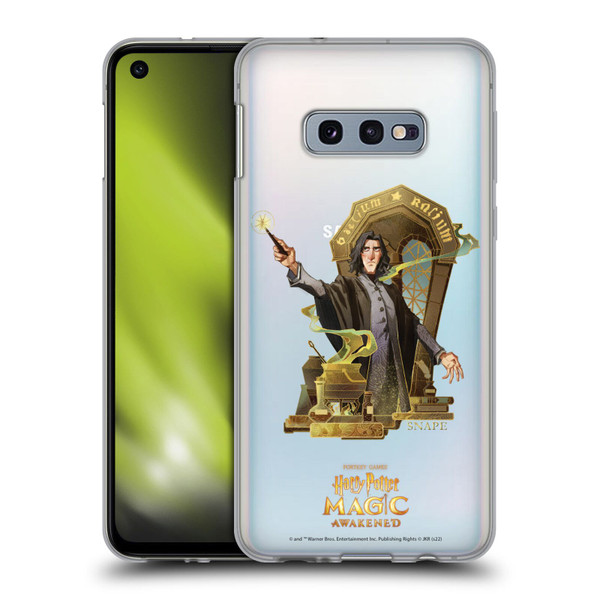 Harry Potter: Magic Awakened Characters Snape Soft Gel Case for Samsung Galaxy S10e