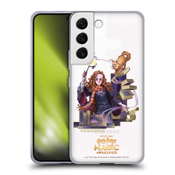 Harry Potter: Magic Awakened Characters Hermione Soft Gel Case for Samsung Galaxy S22 5G