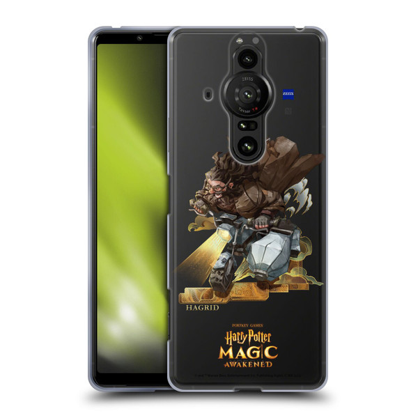 Harry Potter: Magic Awakened Characters Hagrid Soft Gel Case for Sony Xperia Pro-I