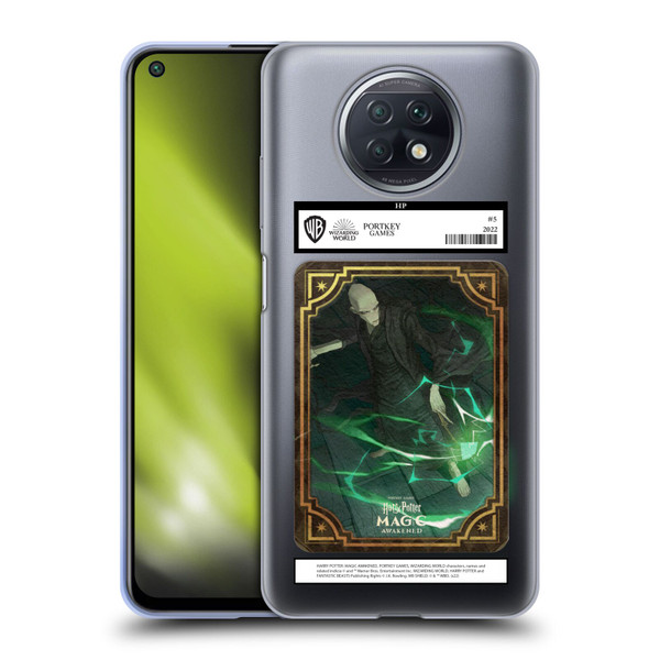 Harry Potter: Magic Awakened Characters Voldemort Card Soft Gel Case for Xiaomi Redmi Note 9T 5G