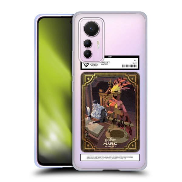 Harry Potter: Magic Awakened Characters Dumbledore Card Soft Gel Case for Xiaomi 12 Lite