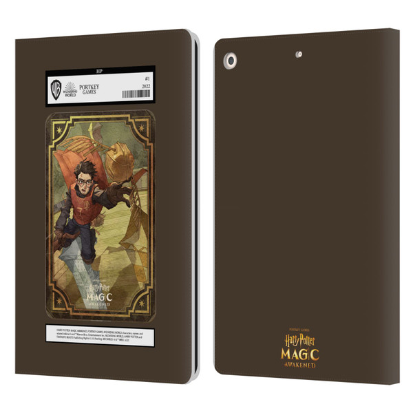 Harry Potter: Magic Awakened Characters Harry Potter Card Leather Book Wallet Case Cover For Apple iPad 10.2 2019/2020/2021