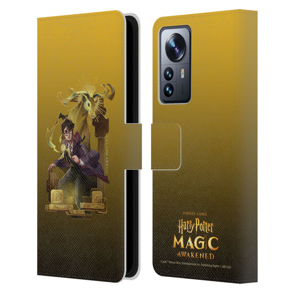 Harry Potter: Magic Awakened Characters Harry Potter Leather Book Wallet Case Cover For Xiaomi 12 Pro