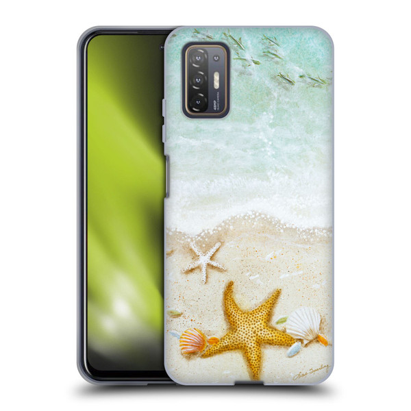 Lisa Sparling Birds And Nature Sandy Shore Soft Gel Case for HTC Desire 21 Pro 5G