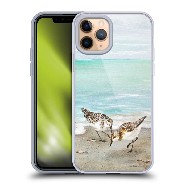 Lisa Sparling Birds And Nature Surfside Dining Soft Gel Case for Apple iPhone 11 Pro