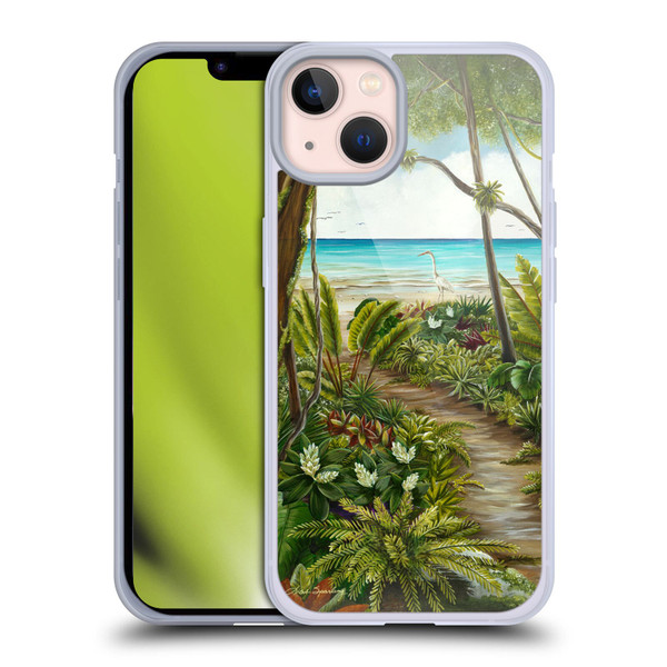 Lisa Sparling Birds And Nature Paradise Soft Gel Case for Apple iPhone 13