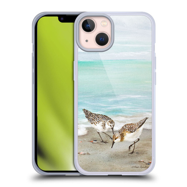 Lisa Sparling Birds And Nature Surfside Dining Soft Gel Case for Apple iPhone 13