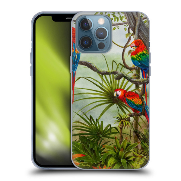 Lisa Sparling Birds And Nature Misty Morning Soft Gel Case for Apple iPhone 13 Pro Max