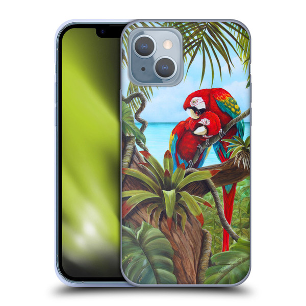 Lisa Sparling Birds And Nature Amore Soft Gel Case for Apple iPhone 14