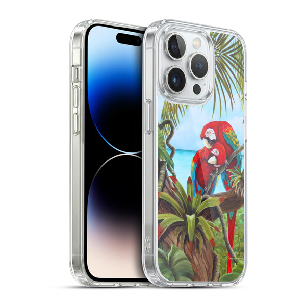 Lisa Sparling Birds And Nature Amore Soft Gel Case for Apple iPhone 14 Pro & MagSafe