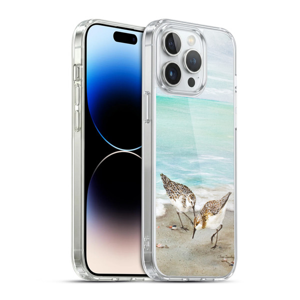 Lisa Sparling Birds And Nature Surfside Dining Soft Gel Case for Apple iPhone 14 Pro Max & MagSafe