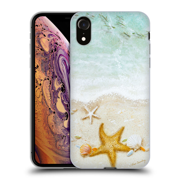 Lisa Sparling Birds And Nature Sandy Shore Soft Gel Case for Apple iPhone XR