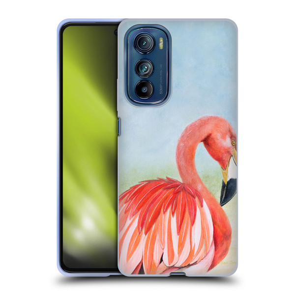 Lisa Sparling Birds And Nature Flamingo Soft Gel Case for Motorola Edge 30
