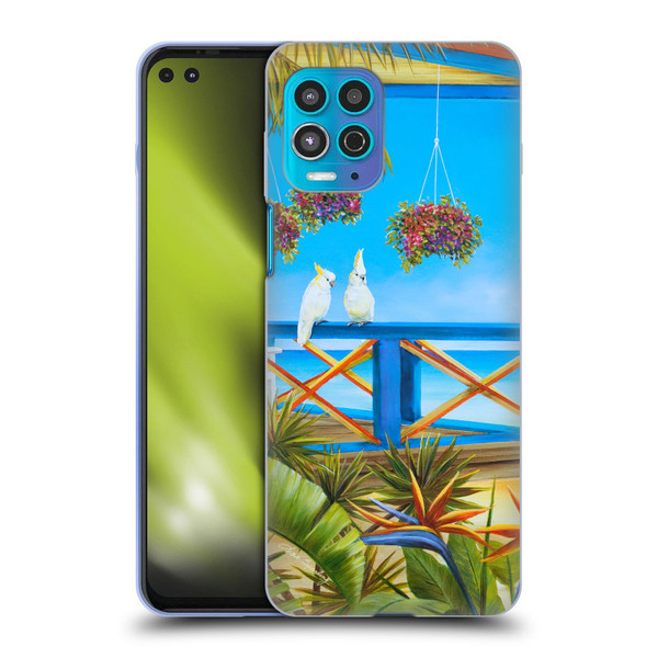 Lisa Sparling Birds And Nature Island Solitude Soft Gel Case for Motorola Moto G100