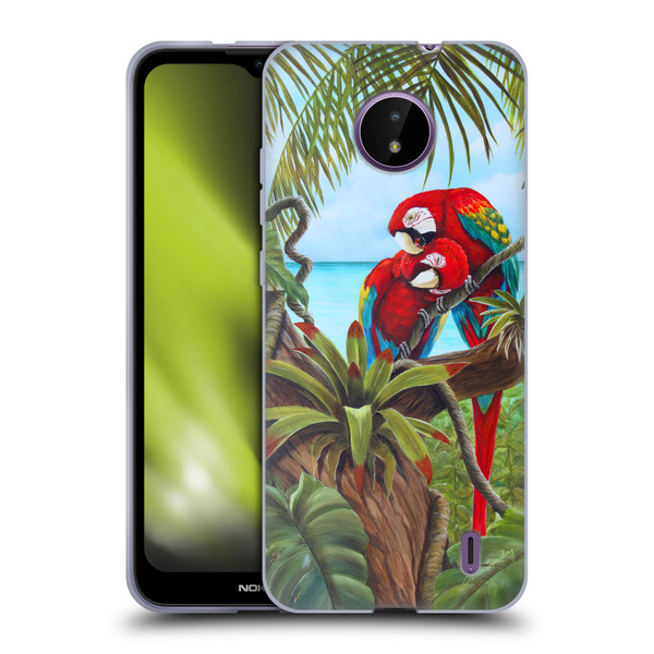 Lisa Sparling Birds And Nature Amore Soft Gel Case for Nokia C10 / C20