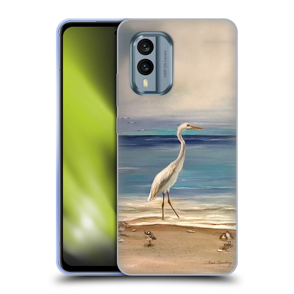 Lisa Sparling Birds And Nature Drift In Soft Gel Case for Nokia X30
