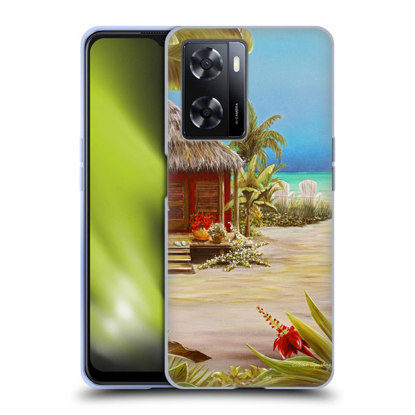 Lisa Sparling Birds And Nature Beach House Soft Gel Case for OPPO A57s