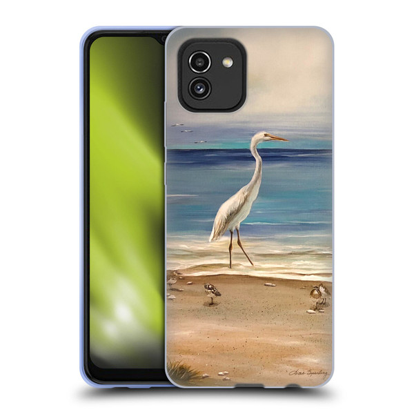 Lisa Sparling Birds And Nature Drift In Soft Gel Case for Samsung Galaxy A03 (2021)