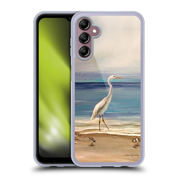 Lisa Sparling Birds And Nature Drift In Soft Gel Case for Samsung Galaxy A14 5G