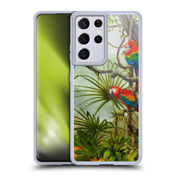 Lisa Sparling Birds And Nature Misty Morning Soft Gel Case for Samsung Galaxy S21 Ultra 5G