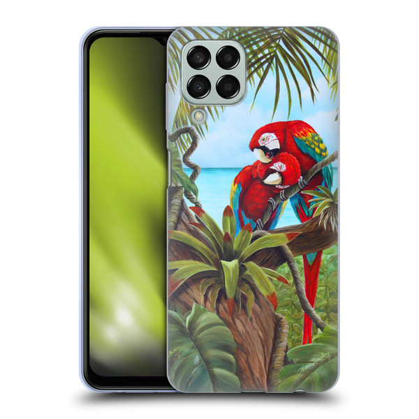 Lisa Sparling Birds And Nature Amore Soft Gel Case for Samsung Galaxy M33 (2022)