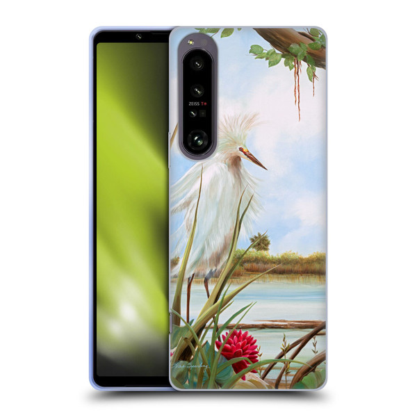 Lisa Sparling Birds And Nature All Dressed Up Soft Gel Case for Sony Xperia 1 IV