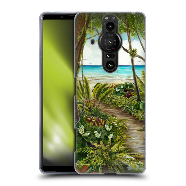 Lisa Sparling Birds And Nature Paradise Soft Gel Case for Sony Xperia Pro-I