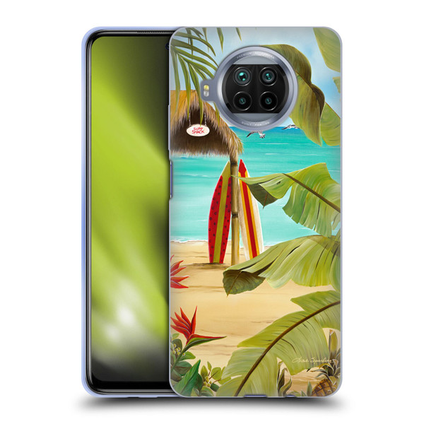 Lisa Sparling Birds And Nature Surf Shack Soft Gel Case for Xiaomi Mi 10T Lite 5G