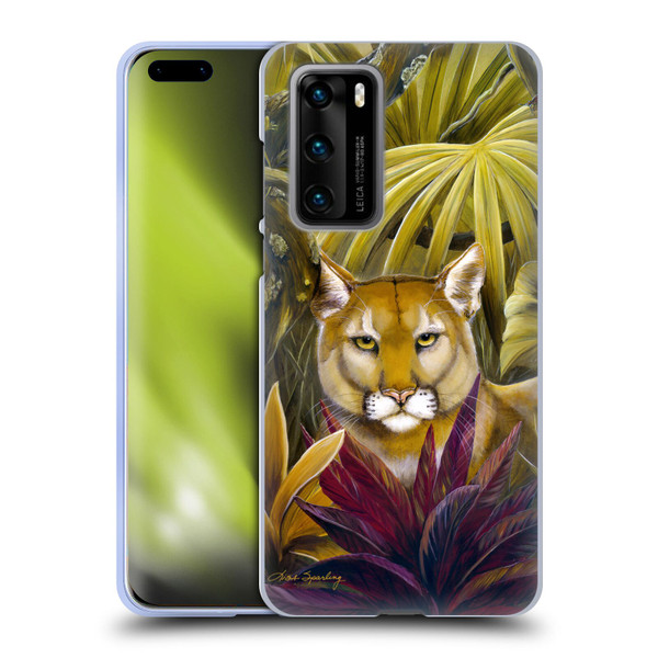 Lisa Sparling Creatures Florida Forest Panther Soft Gel Case for Huawei P40 5G