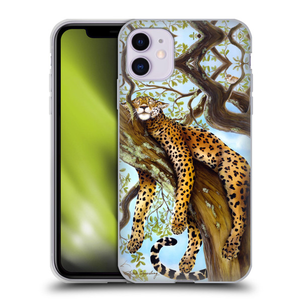 Lisa Sparling Creatures Leopard Soft Gel Case for Apple iPhone 11